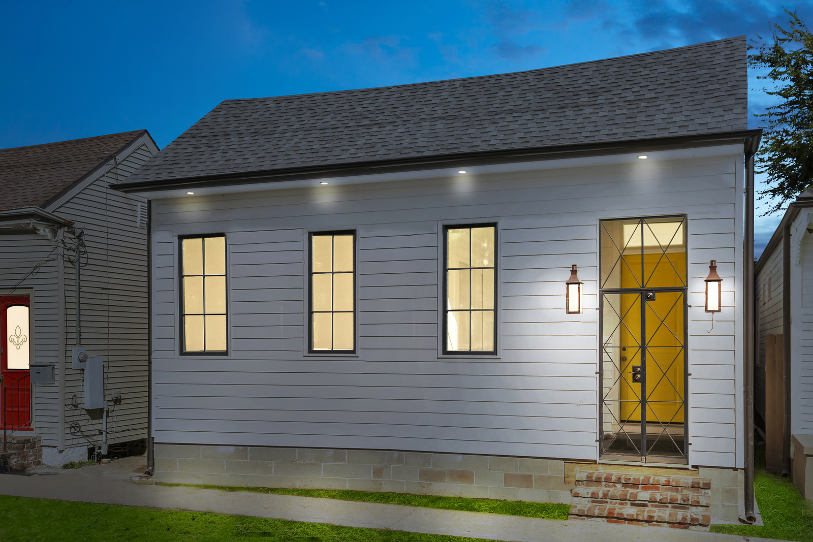 Annunciation House Front Exterior Renovation designed and completed by DMG