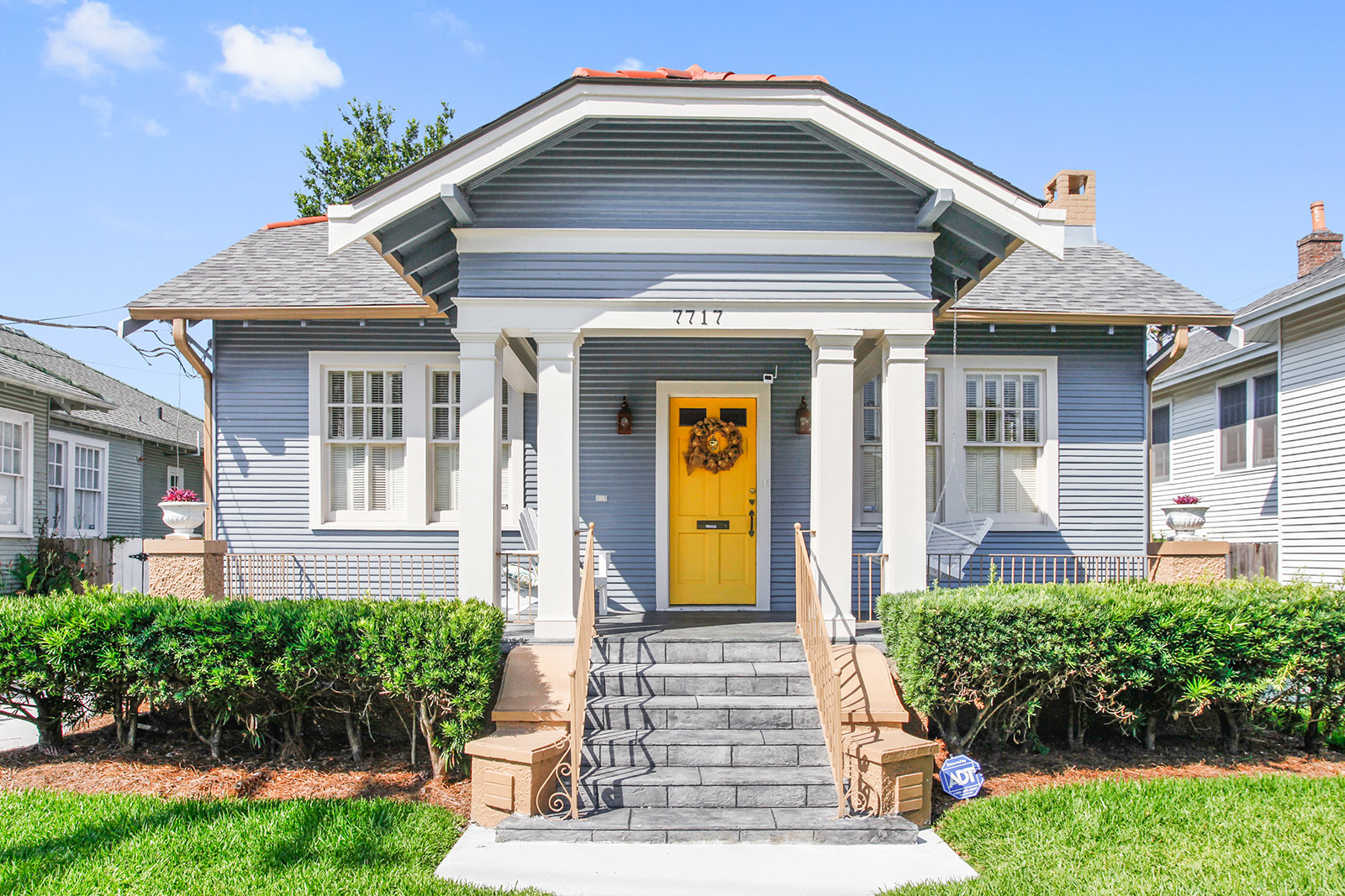 Belfast House Front Exterior Renovation designed and completed by DMG