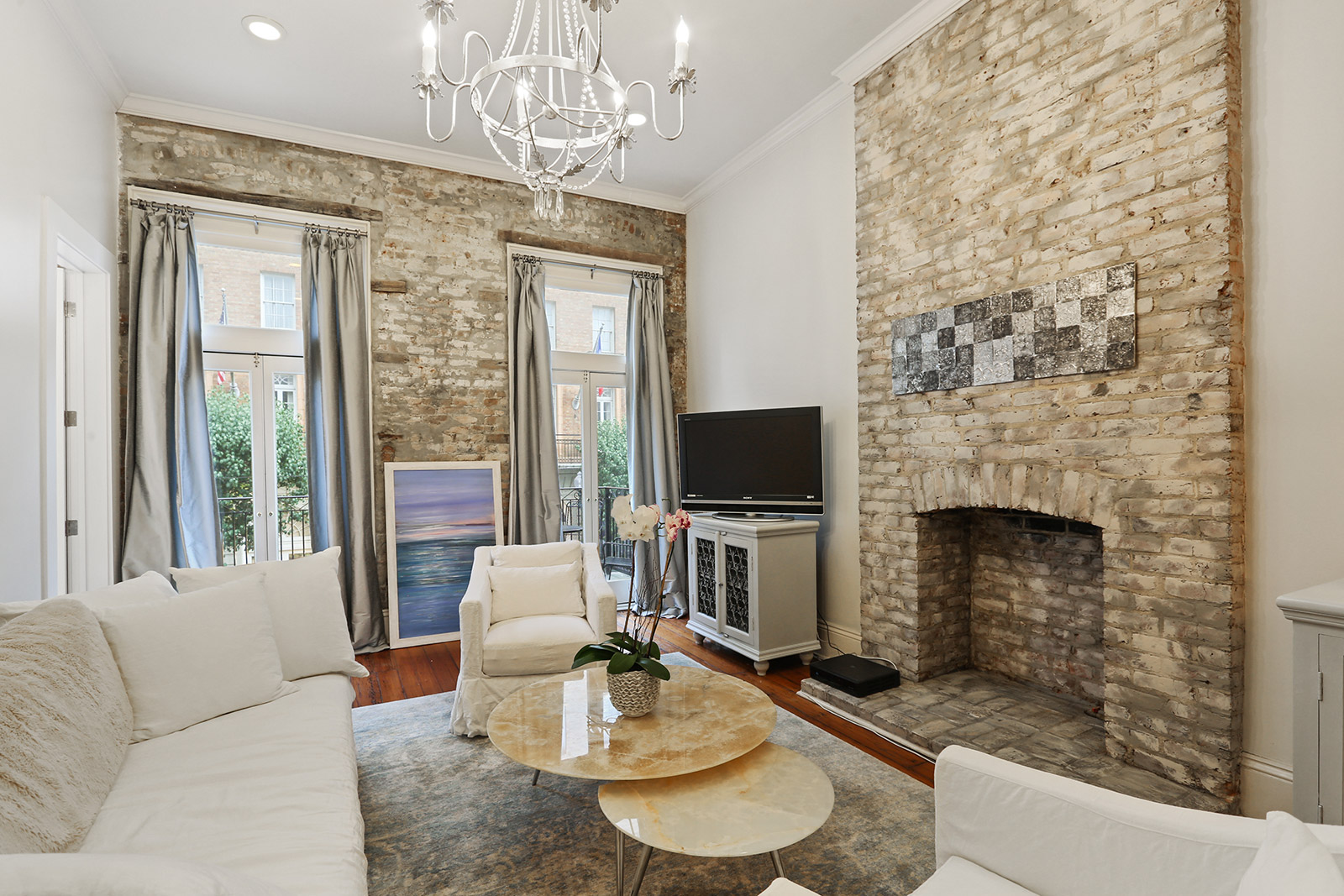 Charles House Luxury Living Room Renovation designed and built by DMG Design+Build