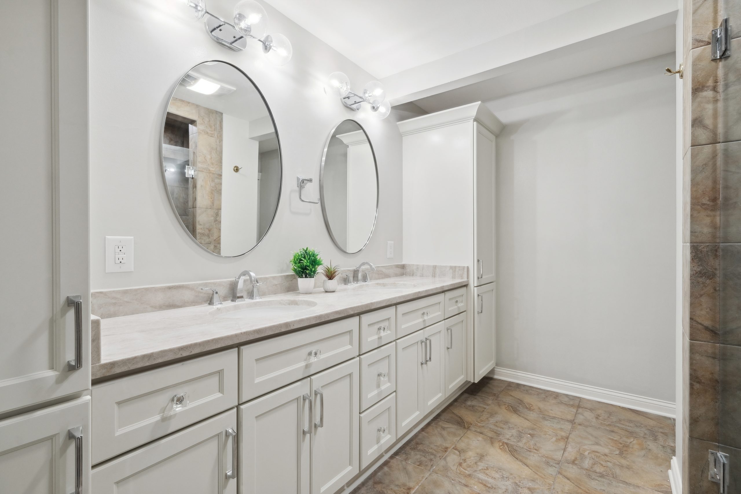 Glenwood House Luxury Bathroom Interior Renovation designed and built by DMG Design+Build