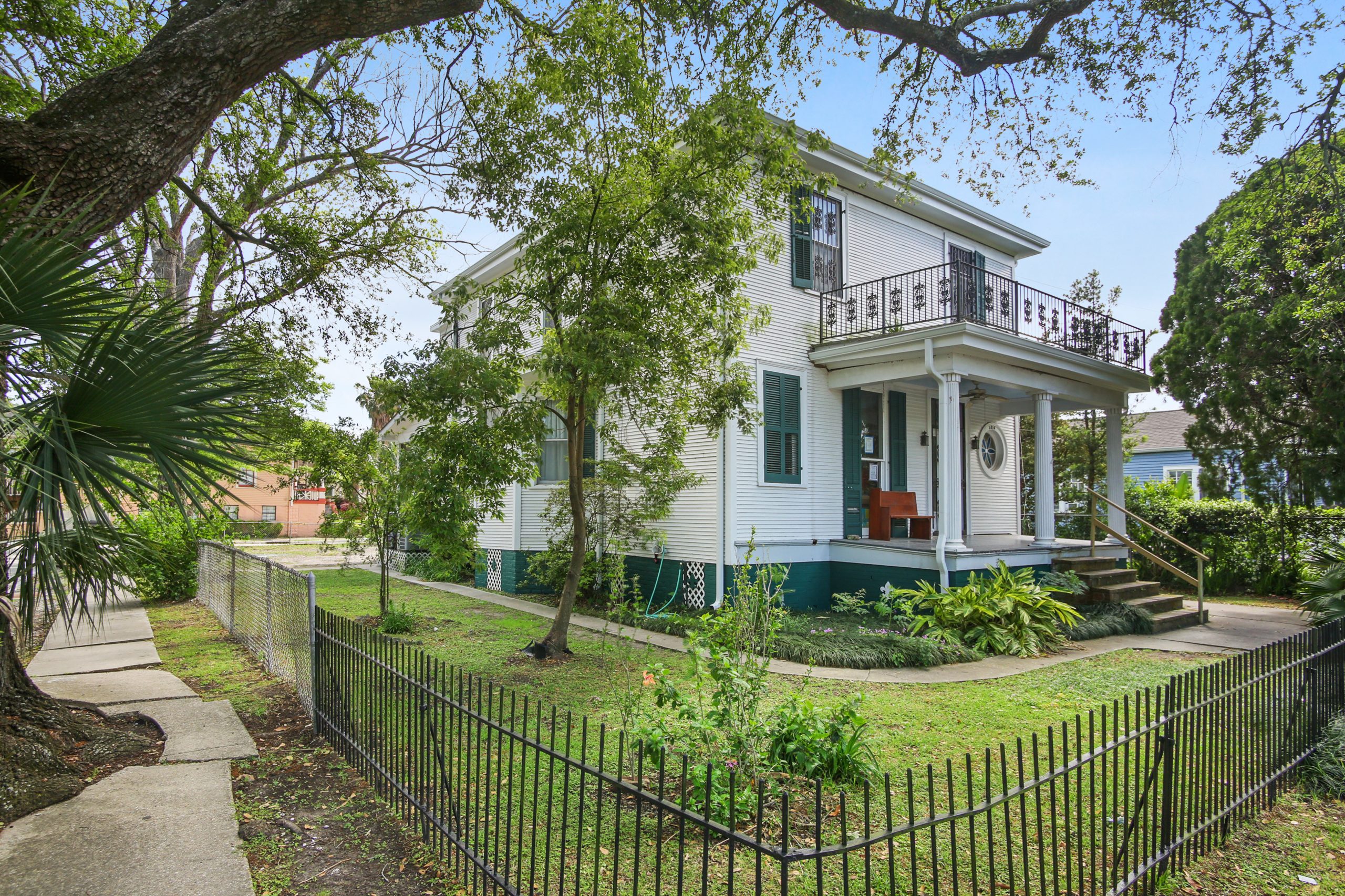 Grand House Side View Exterior Renovation designed and completed by DMG