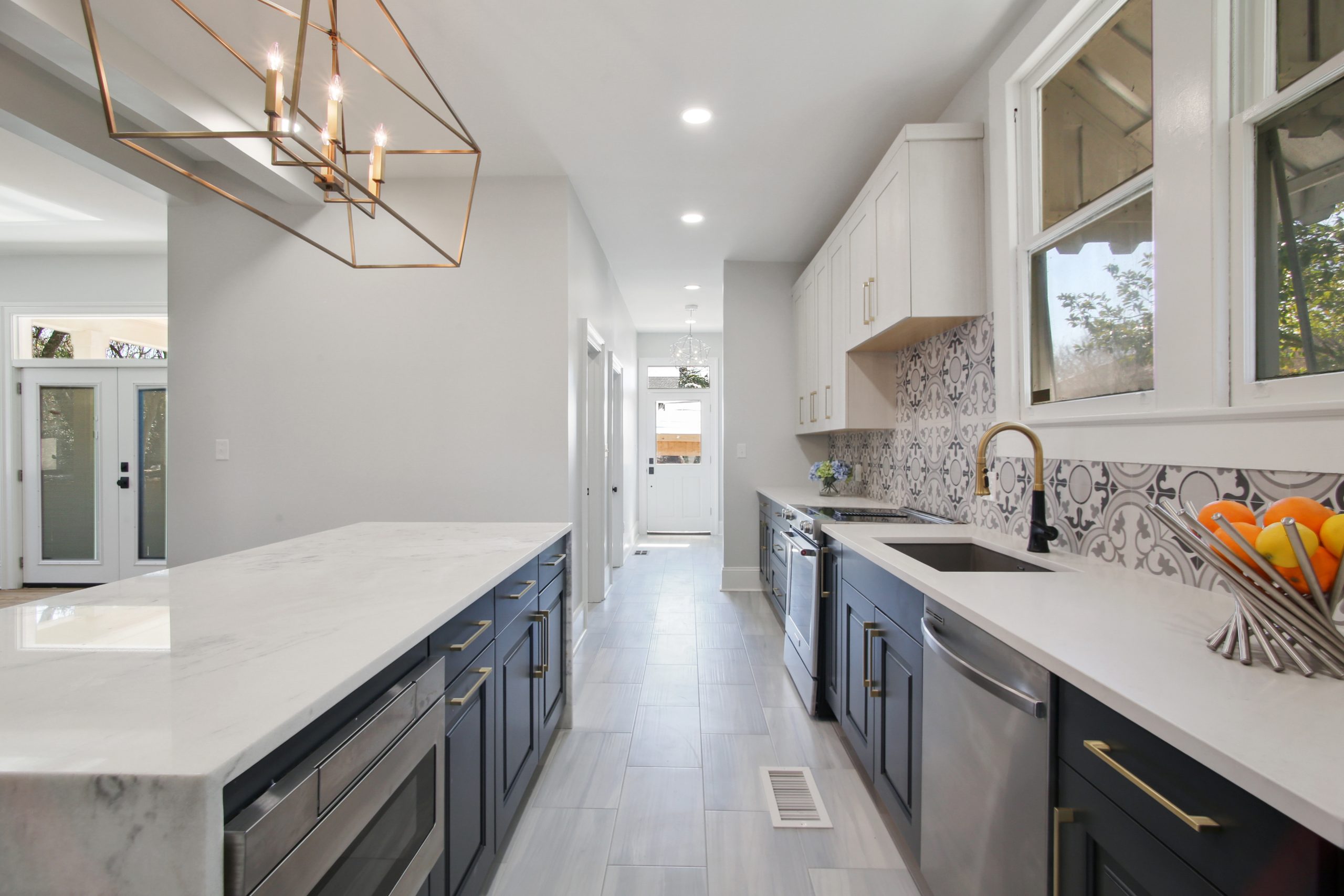 Grand House Luxury Historic Home Kitchen Renovation designed and built by DMG Design+Build