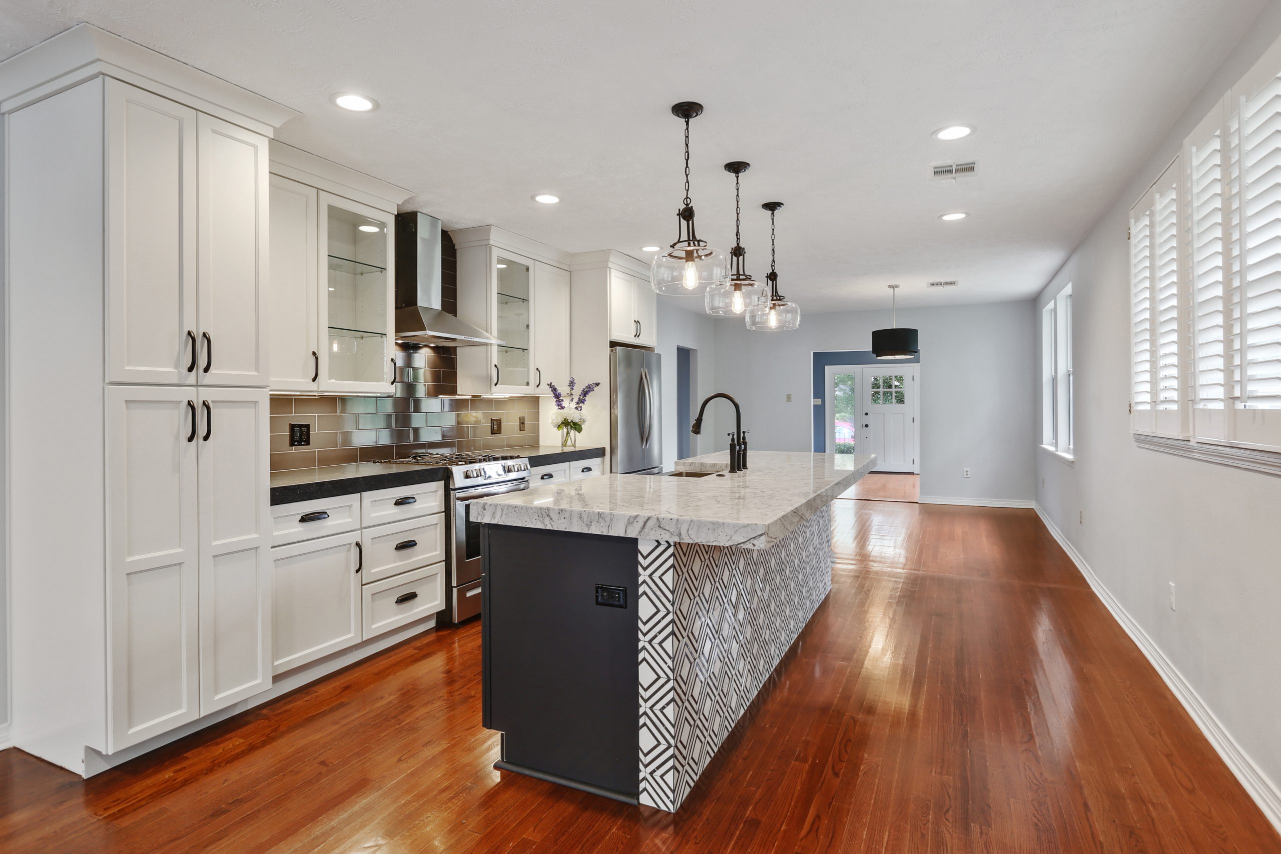 Heights House Luxury Kitchen Renovation designed and built by DMG Design+Build