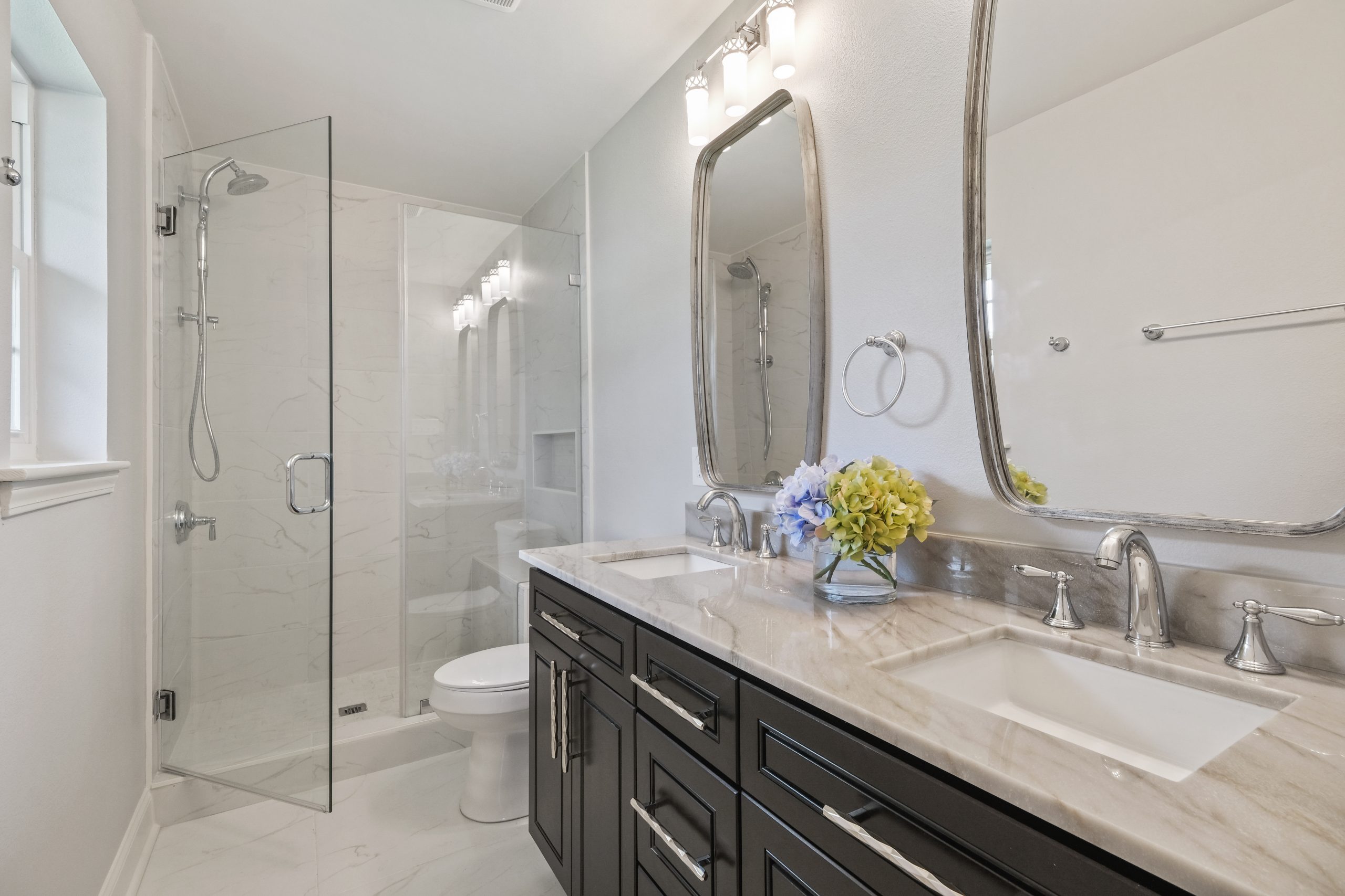 Hillcrest House Bathroom Renovation designed and built by DMG Design+Build