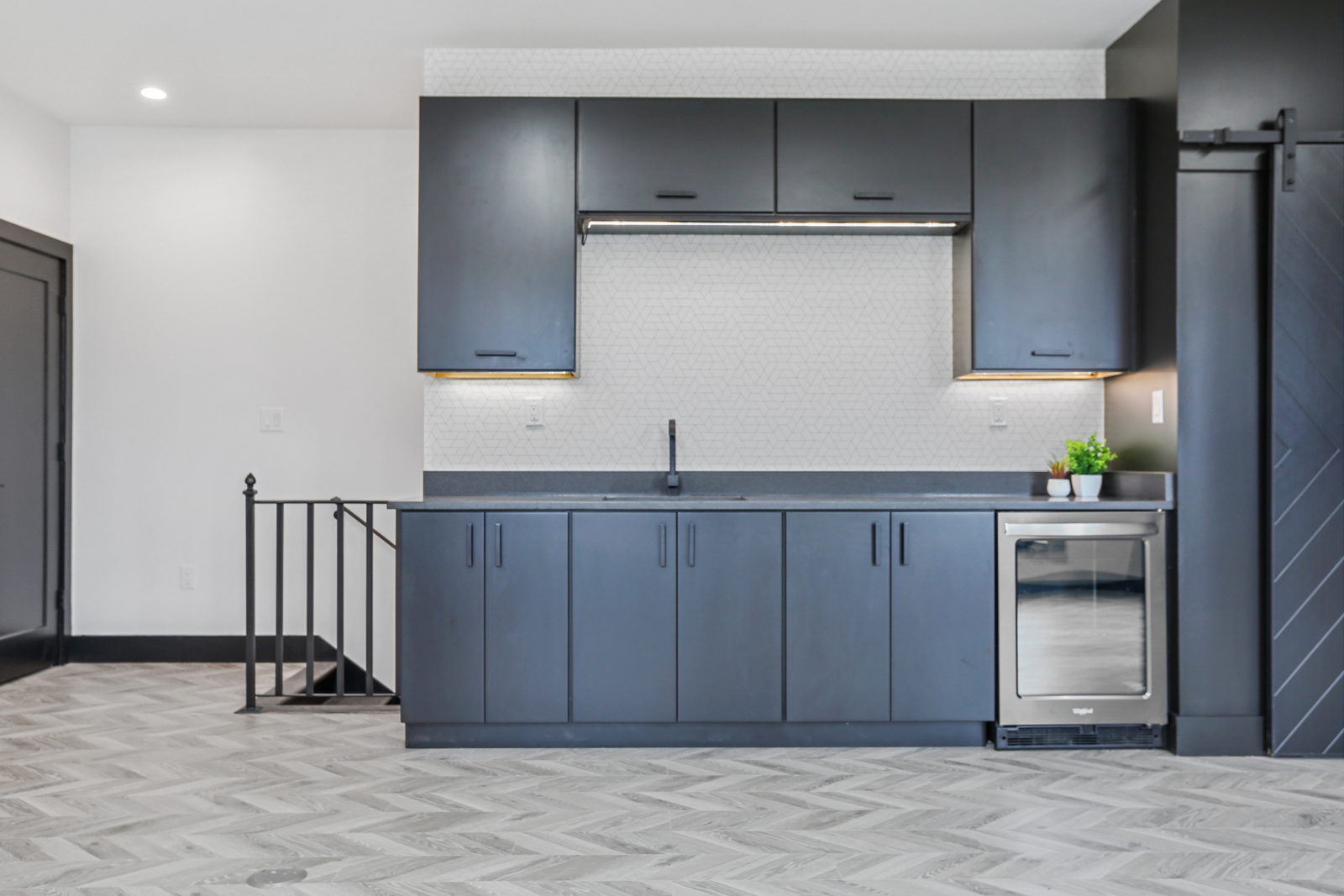 Palmetto House kitchenette Home Addition designed and built by DMG Design+Build