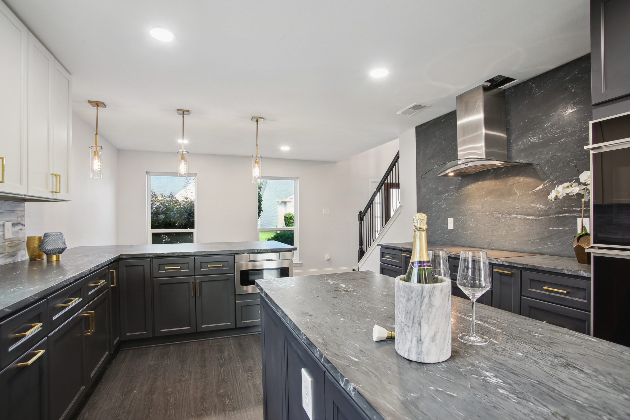 Steeple House Luxury Kitchen Renovation designed and built by DMG Design+Build