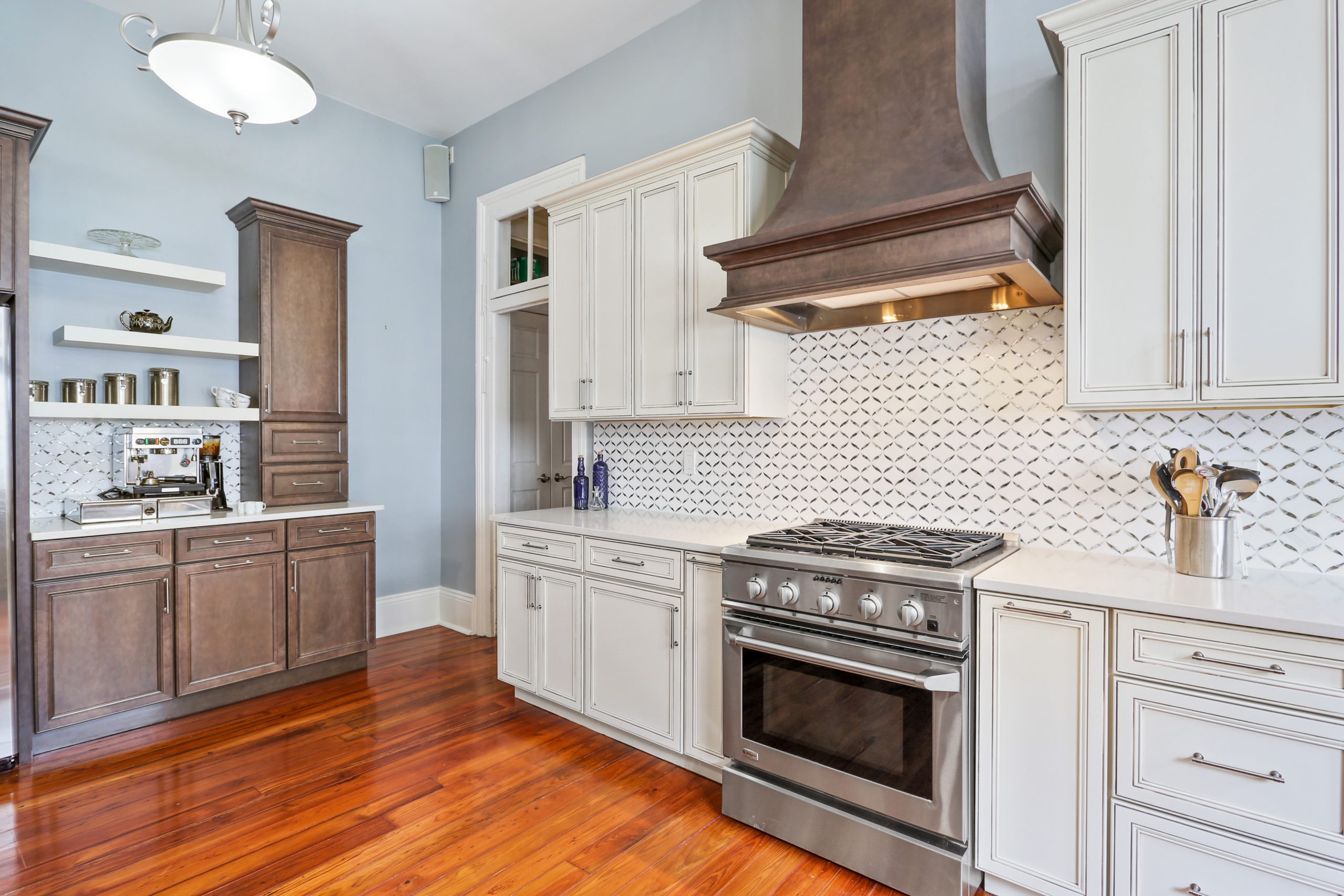 Ursulines House Luxury Historic Home Kitchen Renovation designed and built by DMG Design+Build