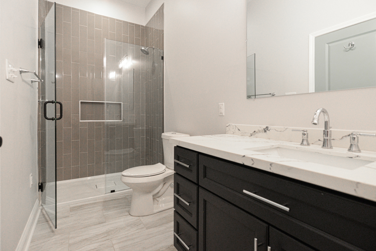 Clouet House Bathroom Renovation designed and built by DMG Design+Build